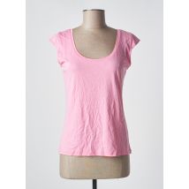 ABSOLUT CASHMERE - T-shirt rose en lyocell - Femme - Taille 36 - Modz