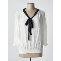 NAF NAF - Blouse blanc en viscose - Femme - Taille 42 - Modz