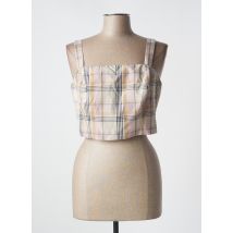 EIGHT BY ACCESS FASHION - Top beige en viscose - Femme - Taille 40 - Modz