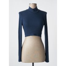 SWEET PANTS - T-shirt bleu en viscose - Femme - Taille 36 - Modz