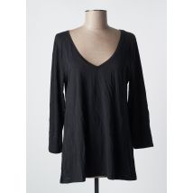 ABSOLUT CASHMERE - T-shirt noir en lyocell - Femme - Taille 40 - Modz