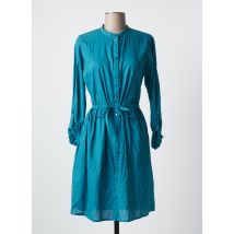 COMPTOIR DES COTONNIERS - Robe mi-longue bleu en coton - Femme - Taille 34 - Modz