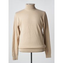 BILLTORNADE - Pull col roulé beige en coton - Homme - Taille XXL - Modz