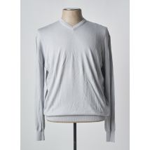 OLLYGAN - Pull gris clair en coton - Homme - Taille S - Modz