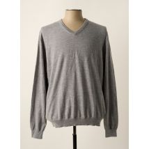 PROFUOMO - Pull gris en laine - Homme - Taille XL - Modz