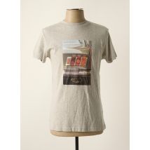 BALIBARIS - T-shirt gris en coton - Homme - Taille XS - Modz