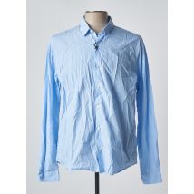 BALIBARIS - Chemise manches longues bleu en coton - Homme - Taille L - Modz