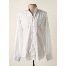 PROFUOMO - Chemise manches longues blanc en coton - Homme - Taille M - Modz