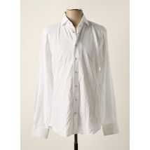 PROFUOMO - Chemise manches longues blanc en coton - Homme - Taille M - Modz