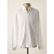 BALIBARIS - Chemise manches longues blanc en coton - Homme - Taille M - Modz