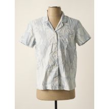 DOCKERS - Chemise manches courtes gris en coton - Homme - Taille S - Modz