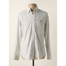 HARMONT & BLAINE - Chemise manches longues bleu en coton - Homme - Taille S - Modz