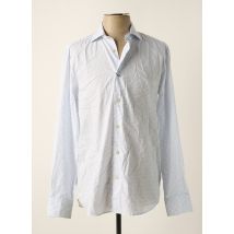 FACONNABLE - Chemise manches longues bleu en coton - Homme - Taille S - Modz