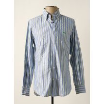 HARMONT & BLAINE - Chemise manches longues bleu en coton - Homme - Taille S - Modz