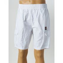 ELLESSE - Short blanc en coton - Homme - Taille 36 - Modz