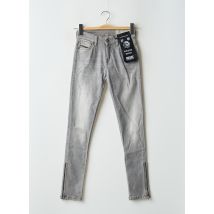 DIESEL - Jeans skinny gris en coton - Femme - Taille TU - Modz
