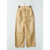 DIESEL - Jeans coupe large beige en coton - Femme - Taille W26 - Modz