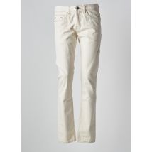 BONOBO - Jeans coupe droite beige en coton - Homme - Taille W26 - Modz
