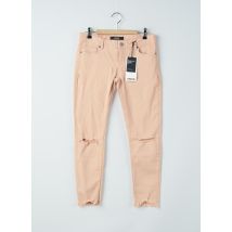 MEXX - Jeans coupe slim rose en coton - Femme - Taille 38 - Modz