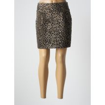 NAF NAF - Jupe courte marron en coton - Femme - Taille 36 - Modz