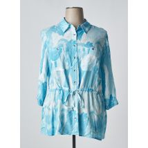 NO SECRET - Tunique manches longues bleu en viscose - Femme - Taille 48 - Modz