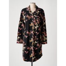 ROSE POMME - Robe de chambre noir en coton - Femme - Taille 38 - Modz