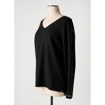 LESLIE - Pull noir en viscose - Femme - Taille 38 - Modz