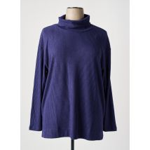 TRIUMPH - Pull col roulé bleu en lyocell - Femme - Taille 50 - Modz