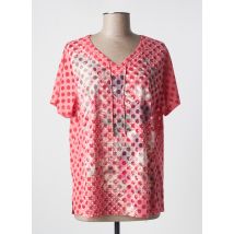 BAGORAZ - T-shirt rouge en polyester - Femme - Taille 40 - Modz