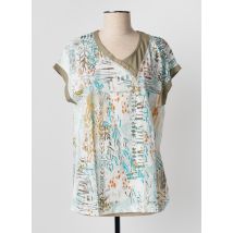 BAGORAZ - T-shirt vert en coton - Femme - Taille 40 - Modz