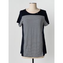 KALISSON - T-shirt bleu en viscose - Femme - Taille 38 - Modz