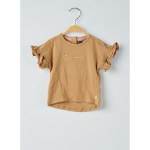 QUAPI - T-shirt marron en coton - Fille - Taille TU - Modz