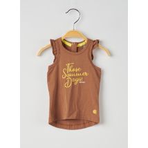 QUAPI - Top marron en coton - Fille - Taille TU - Modz