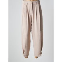 TOUCHÉ - Pantalon 7/8 beige en polyester - Femme - Taille 38 - Modz