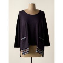 TEHANA - Top bleu en viscose - Femme - Taille 38 - Modz