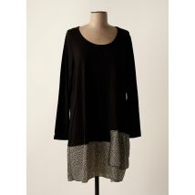 TEHANA - Robe courte noir en viscose - Femme - Taille 40 - Modz