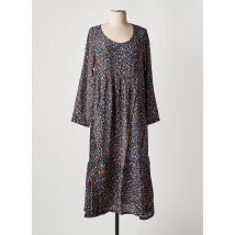 TEHANA - Robe longue bleu en viscose - Femme - Taille 38 - Modz