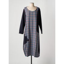 TEHANA - Robe longue bleu en viscose - Femme - Taille 42 - Modz
