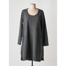 TEHANA - Robe mi-longue gris en polyester - Femme - Taille 40 - Modz