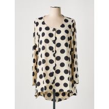 TEHANA - Tunique manches longues noir en polyester - Femme - Taille 38 - Modz