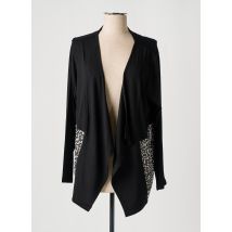 TEHANA - Veste casual noir en coton - Femme - Taille 38 - Modz