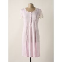 BISBIGLI - Chemise de nuit rose en modal - Femme - Taille 40 - Modz