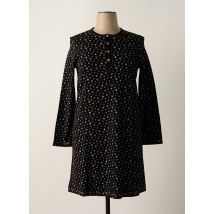 BISBIGLI - Chemise de nuit noir en coton - Femme - Taille 42 - Modz