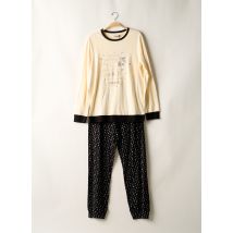 BISBIGLI - Pyjama beige en coton - Femme - Taille 44 - Modz