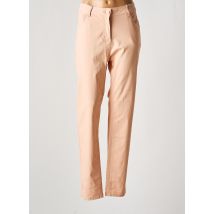 GRIFFON - Pantalon slim rose en viscose - Femme - Taille 46 - Modz
