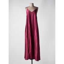 ANGELA DAVIS - Robe longue rouge en viscose - Femme - Taille 38 - Modz
