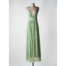 LUMINA - Robe longue vert en polyamide - Femme - Taille 36 - Modz