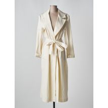 ANGELA DAVIS - Trench beige en coton - Femme - Taille 38 - Modz
