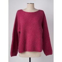 ANGELA DAVIS - Pull rouge en acrylique - Femme - Taille 36 - Modz