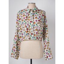 LUMINA - Chemisier beige en coton - Femme - Taille 38 - Modz